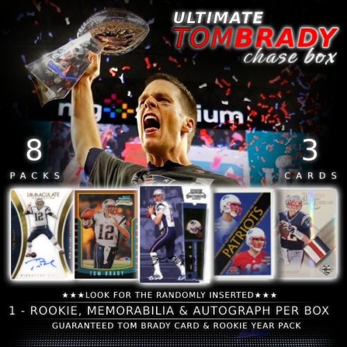 2000 Contenders Ultimate Tom Brady Hot Box Chase - High End